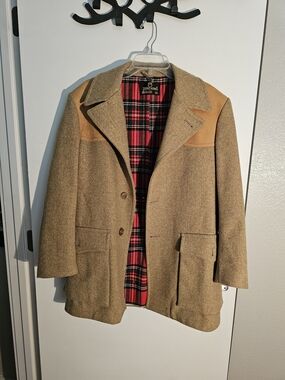 Vintage Zero King 100% pure virgin wool sport coat / blazer